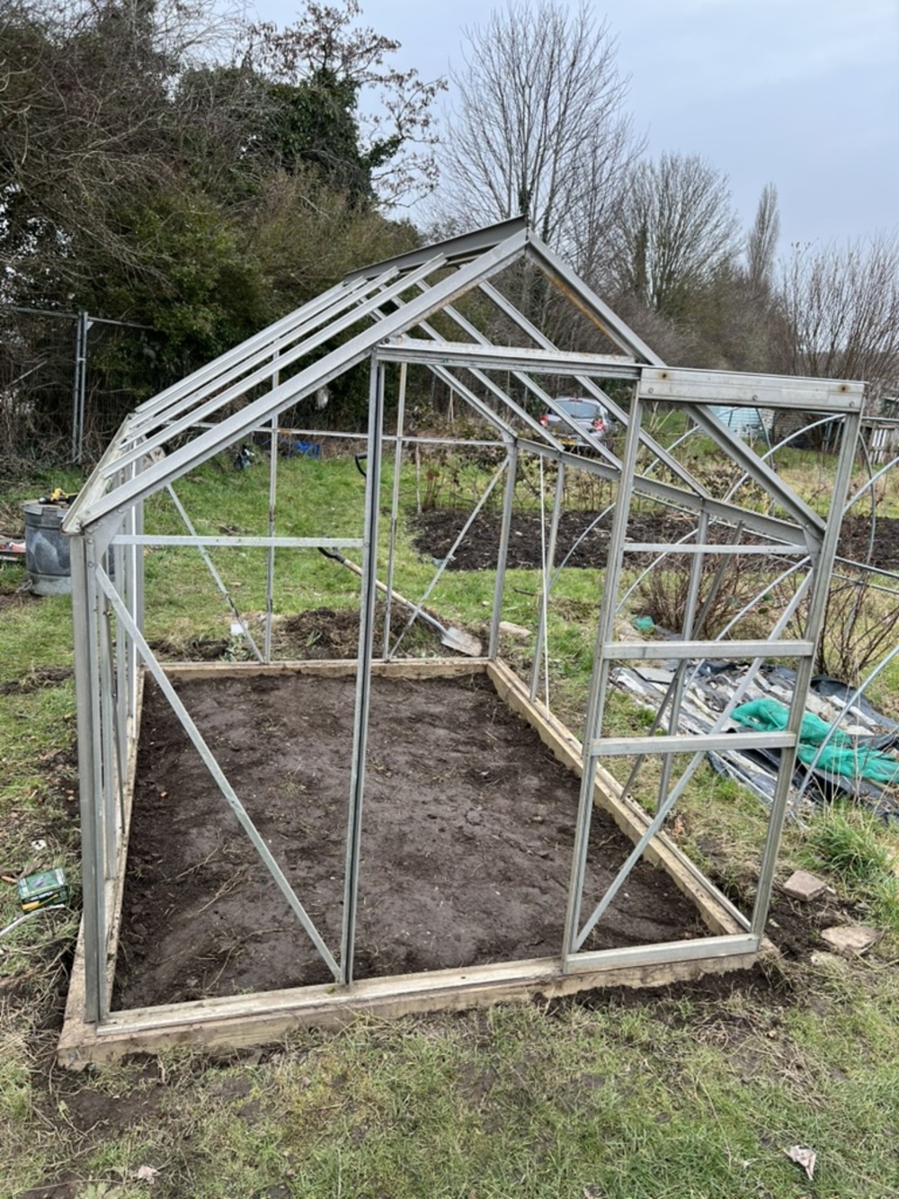 Allotment Greenhouse Base