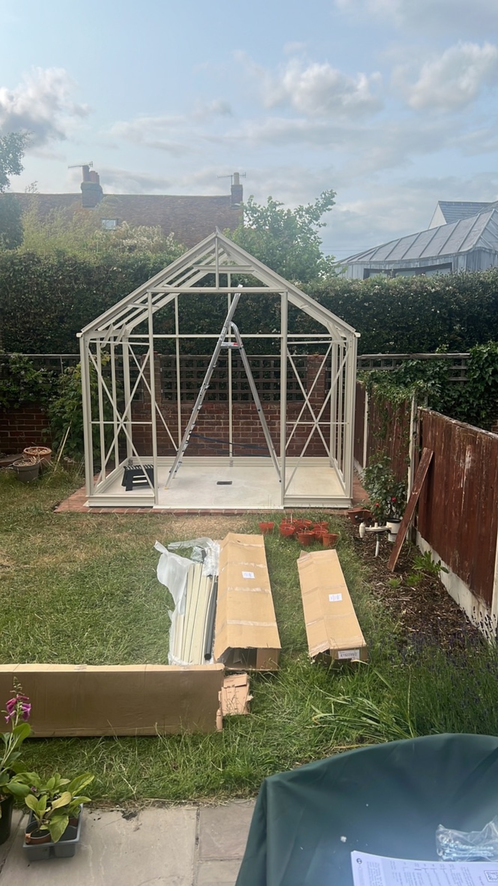 Frame up right