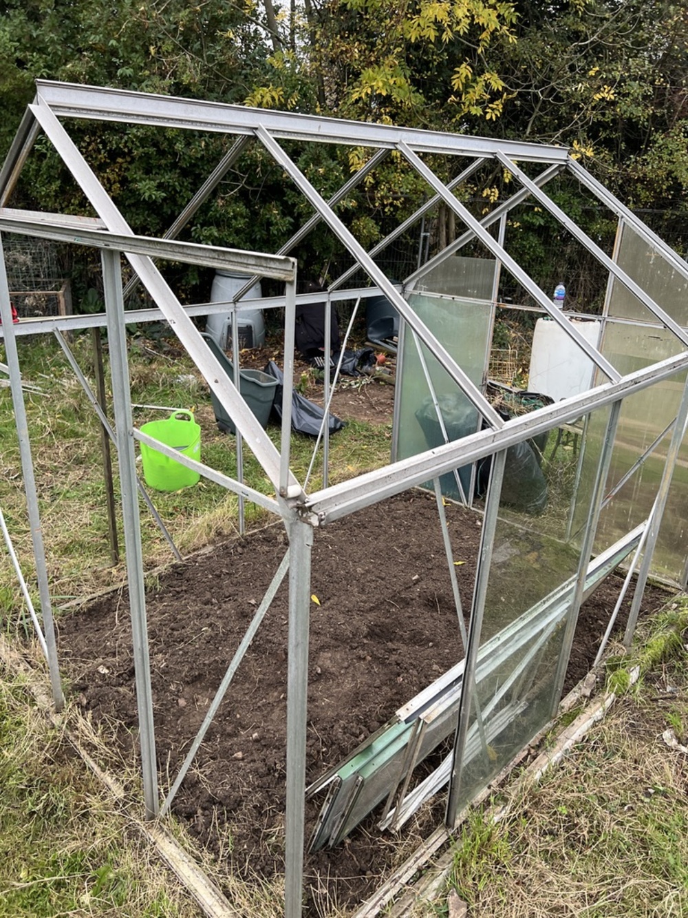 Greenhouse cleared